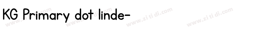 KG Primary dot linde字体转换